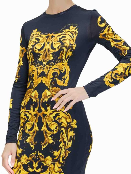 26FW 베르사체 원피스 79HAO9P0JS524G89 Black - VERSACE