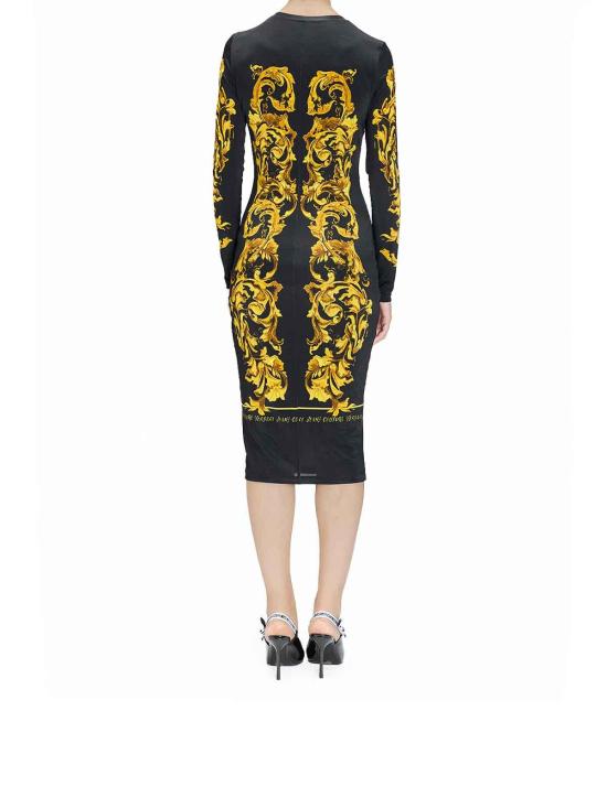 26FW 베르사체 원피스 79HAO9P0JS524G89 Black - VERSACE