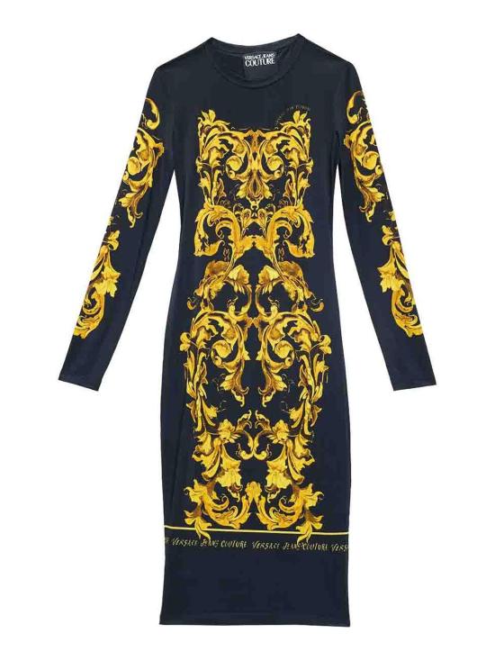 26FW 베르사체 원피스 79HAO9P0JS524G89 Black