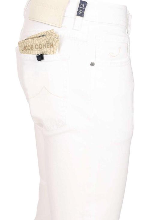 25FW 야콥코헨 스트레이트 팬츠 JUMQE006053S3848W00D White - JACOB COHËN