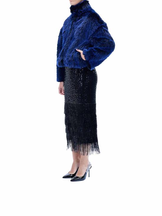 25FW 저스트까발리 무스탕 79PAS431CUS87264 Blue - JUST CAVALLI