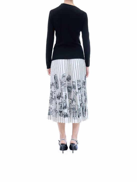  칼라거펠트 긴팔 티셔츠 A4W18042999 Black - KARL LAGERFELD