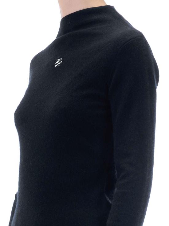  칼라거펠트 긴팔 티셔츠 A4W18042999 Black - KARL LAGERFELD