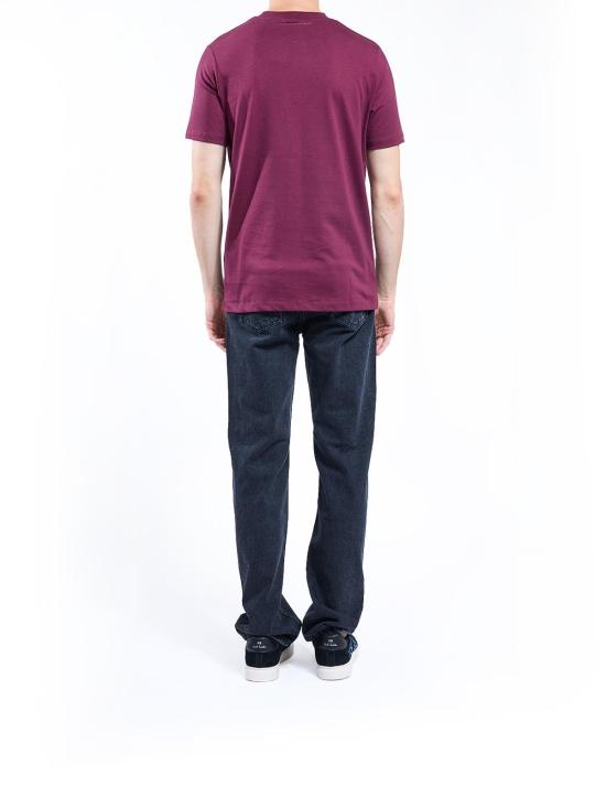 26SS 칼라거펠트 반팔 티셔츠 755710554224380 Dark Red - KARL LAGERFELD