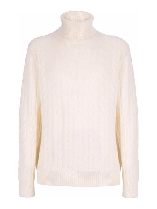 26FW CONTE OF FLORENCE 터틀넥 6550190U28 Light Beige