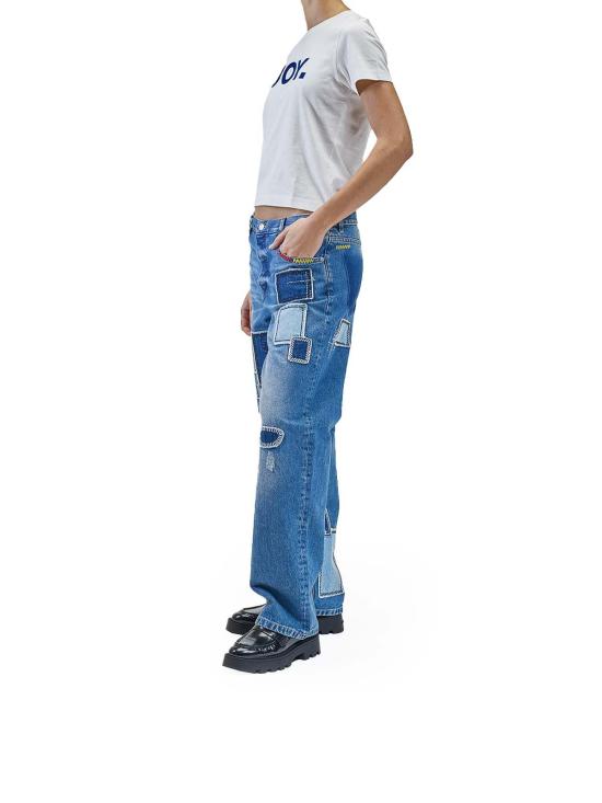 25FW 마크제이콥스 스트레이트 팬츠 2F5RBT001D05BRIGHT Blue - MARC JACOBS