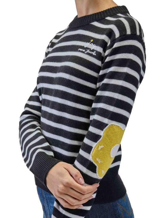 25FW 마크제이콥스 긴팔 티셔츠 2F5RTP003K10BLACK White - MARC JACOBS