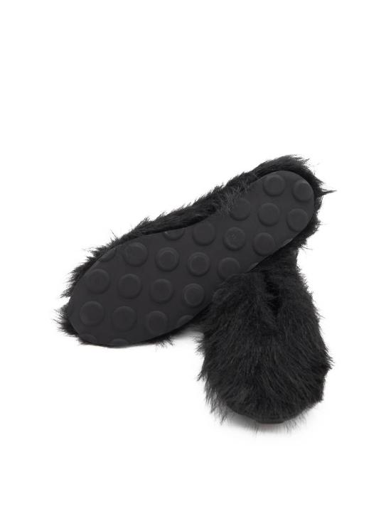 25FW 모스키노 플랫 슈즈 MA11300G0N000 Black - MOSCHINO