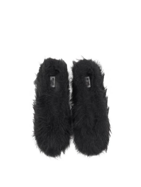 25FW 모스키노 플랫 슈즈 MA11300G0N000 Black - MOSCHINO