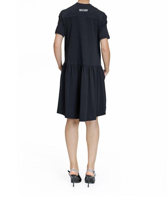 25FW 모스키노 숏팬츠 040554420555 Black - MOSCHINO