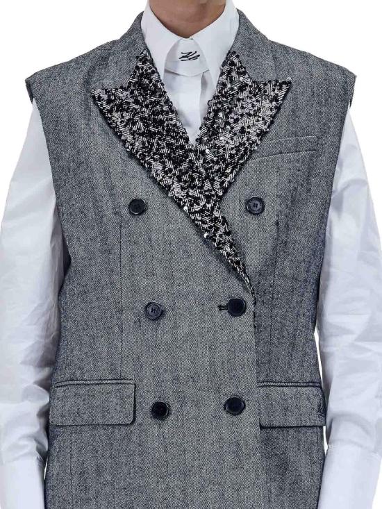 26FW 칼라거펠트 베스트 A4W14043262 Multicolour - KARL LAGERFELD