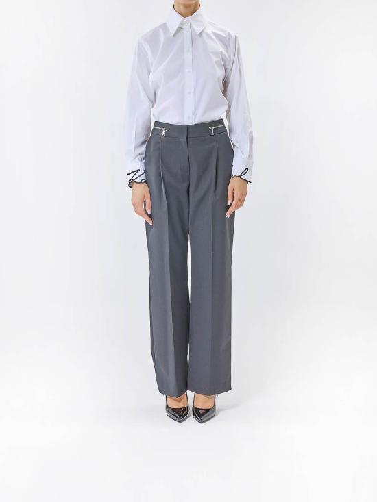 25FW 칼라거펠트 수트 팬츠 A3W10099999 Black - KARL LAGERFELD