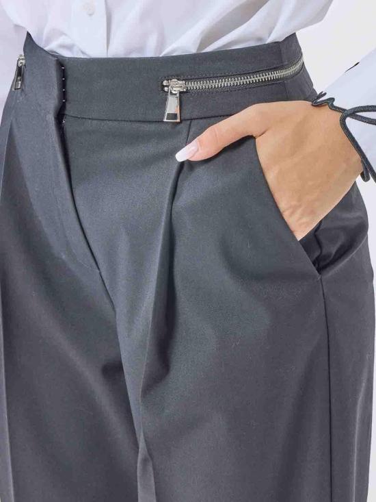 25FW 칼라거펠트 수트 팬츠 A3W10099999 Black - KARL LAGERFELD