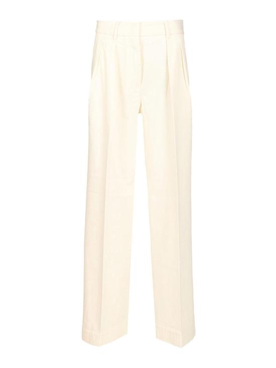 25FW 포르테포르테 수트 팬츠 14036F48A0219 White