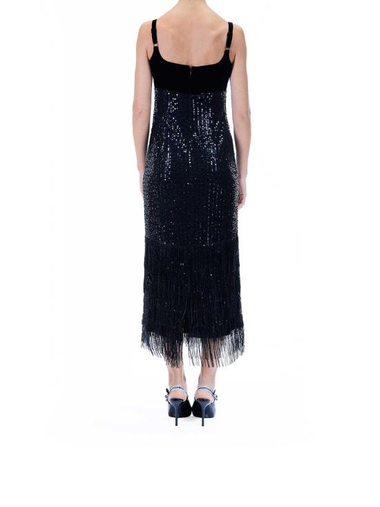 25FW 칼라거펠트 미디 스커트 A4W13043999 Black - KARL LAGERFELD