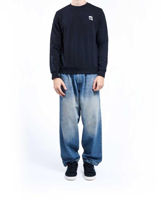  칼라거펠트 긴팔 티셔츠 705710500900990 Black - KARL LAGERFELD