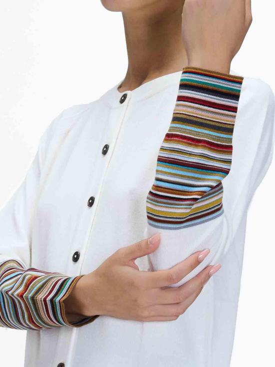 25FW 폴 스미스 가디건 W1R508NT1114502 Multicolour - PAUL SMITH