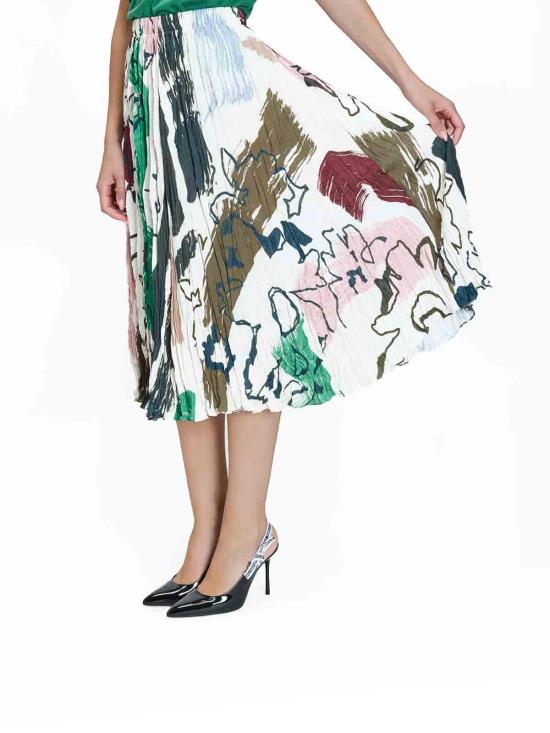 25FW 폴 스미스 미디 스커트 W1R278ST1113292 Multicolour - PAUL SMITH