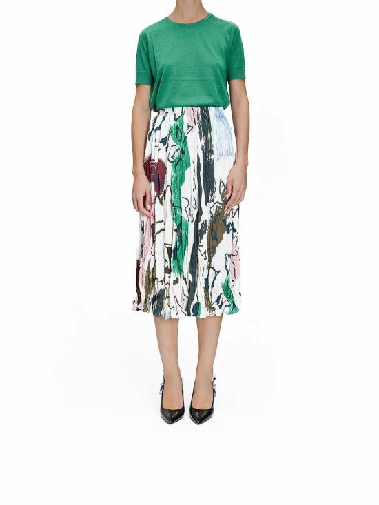 25FW 폴 스미스 미디 스커트 W1R278ST1113292 Multicolour - PAUL SMITH