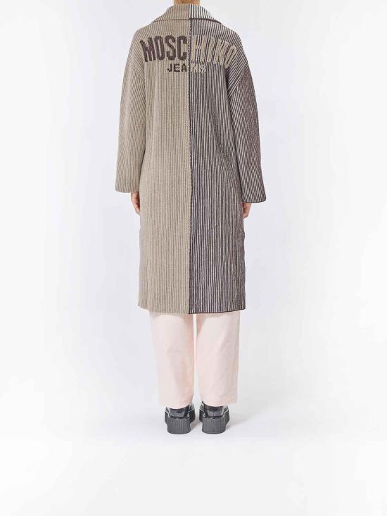 25FW 모스키노 가디건 068182041095 Brown - MOSCHINO