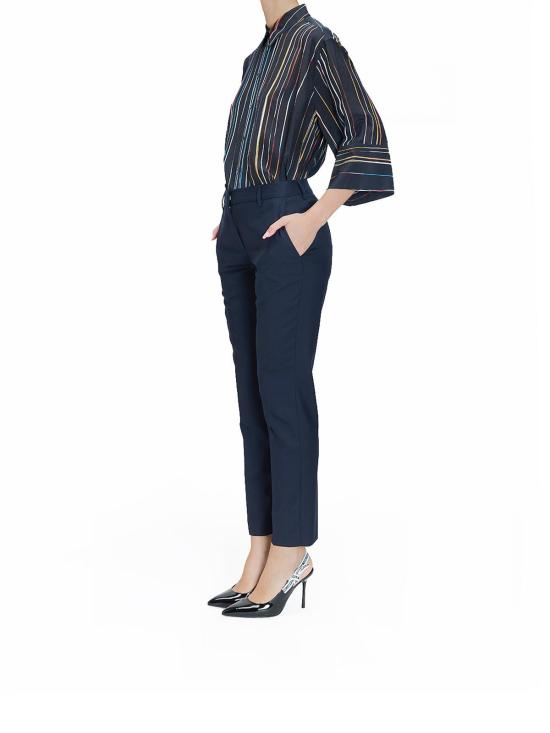 25FW 폴 스미스 스트레이트 팬츠 W1R264TN0000149 Dark Blue - PAUL SMITH