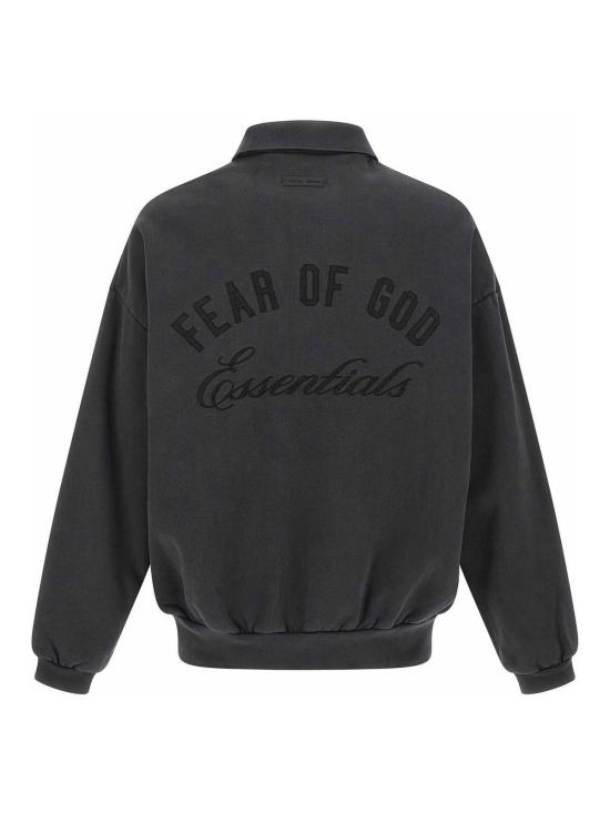 26FW 피어오브갓 폴로 티셔츠 192HO252042F Black - FEAR OF GOD