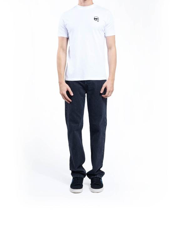  칼라거펠트 반팔 티셔츠 75571050022410 White - KARL LAGERFELD