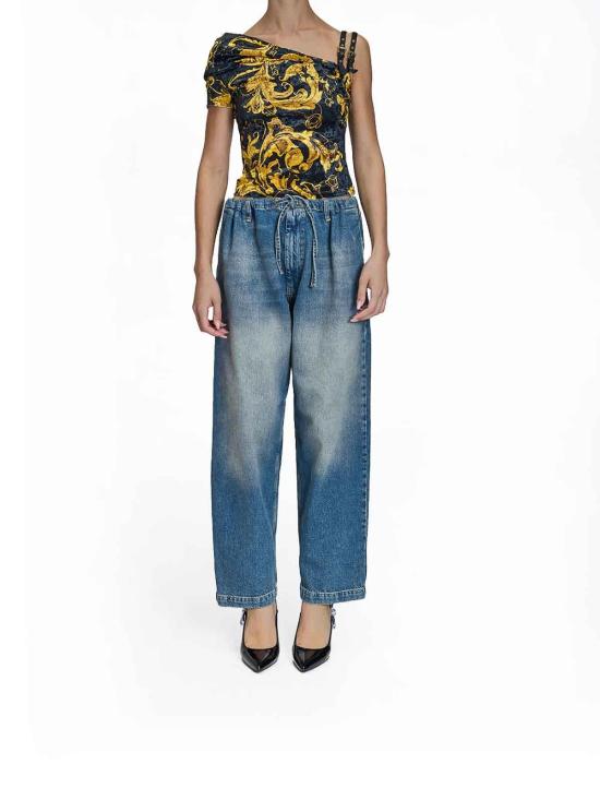 25FW 베르사체 민소매 티셔츠 79HAM616JS508G89 Black - VERSACE