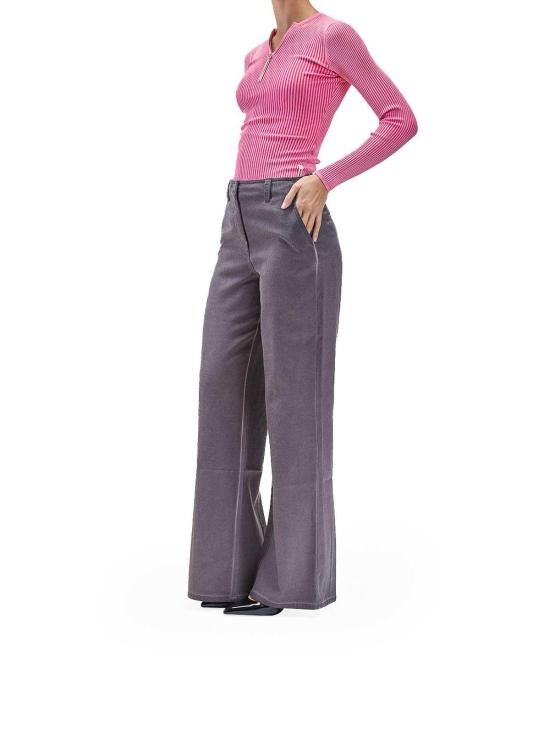 25FW 써네이 스트레이트 팬츠 RTWWBOT0250035 Purple - SUNNEI