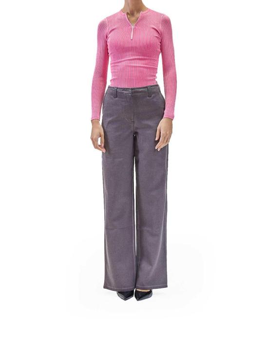 25FW 써네이 스트레이트 팬츠 RTWWBOT0250035 Purple - SUNNEI