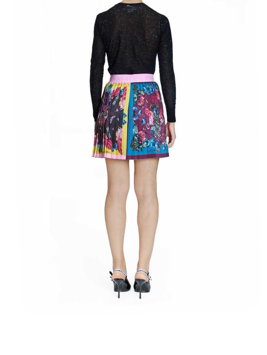 26FW 베르사체 미디 스커트 79HAE8P0NS726459 Multicolour - VERSACE