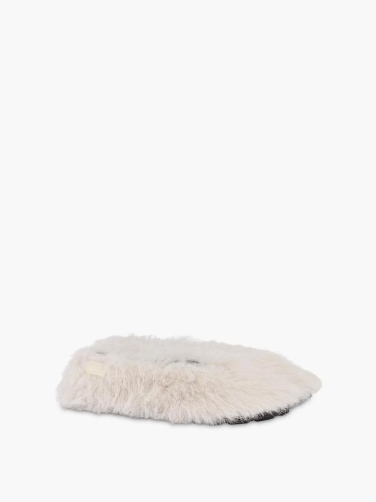 25FW 모스키노 플랫 슈즈 MA11300G0N100 White - MOSCHINO