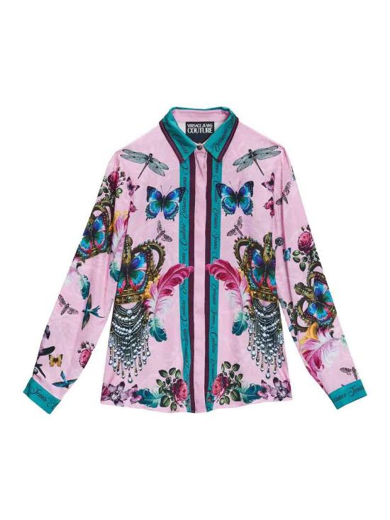 25FW 베르사체 셔츠 79HAL2P1NS728459 Pink