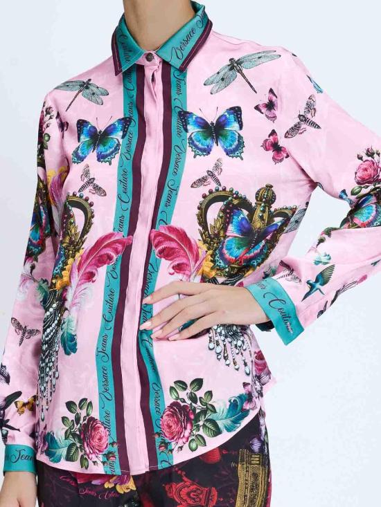 25FW 베르사체 셔츠 79HAL2P1NS728459 Pink - VERSACE