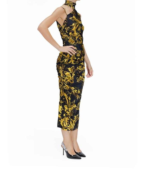 26FW 베르사체 원피스 79HAO909JS500G89 Black - VERSACE