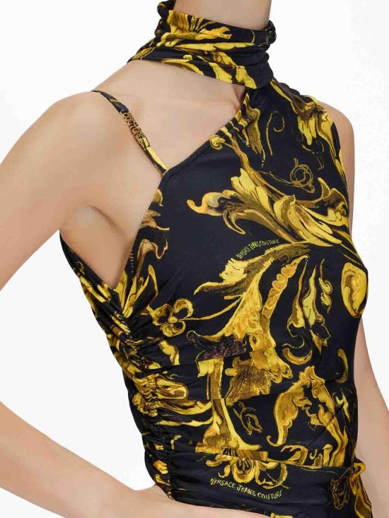 26FW 베르사체 원피스 79HAO909JS500G89 Black - VERSACE