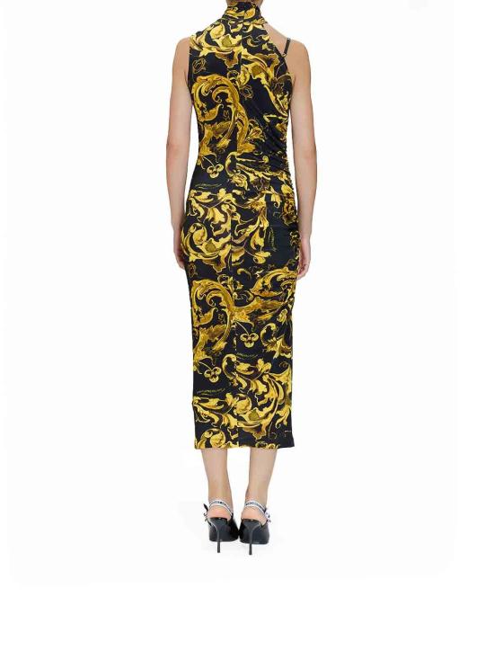 26FW 베르사체 원피스 79HAO909JS500G89 Black - VERSACE