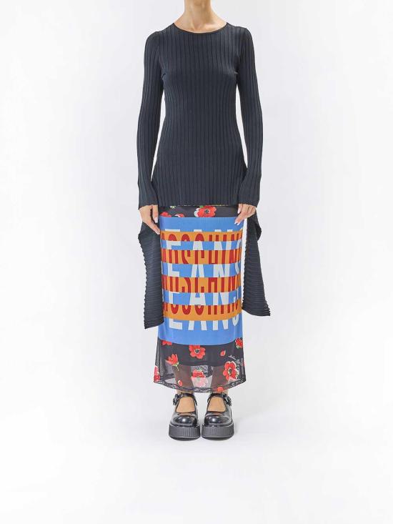 26FW 모스키노 탑 091282011555 Black - MOSCHINO