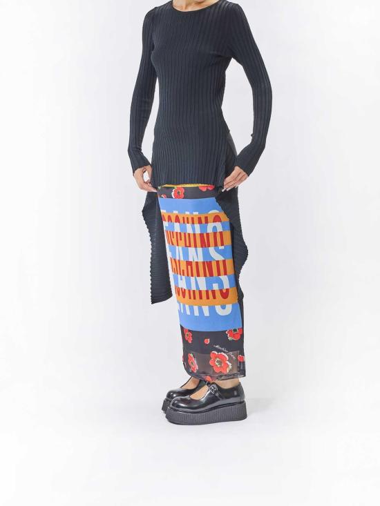 26FW 모스키노 탑 091282011555 Black - MOSCHINO