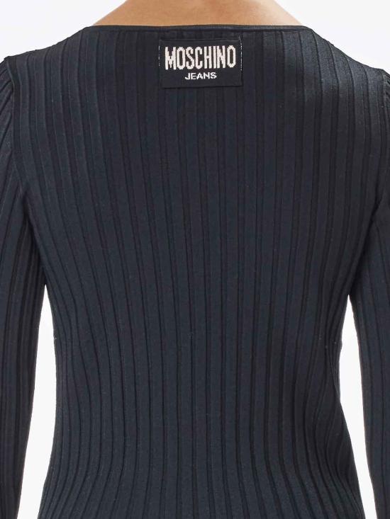 26FW 모스키노 탑 091282011555 Black - MOSCHINO