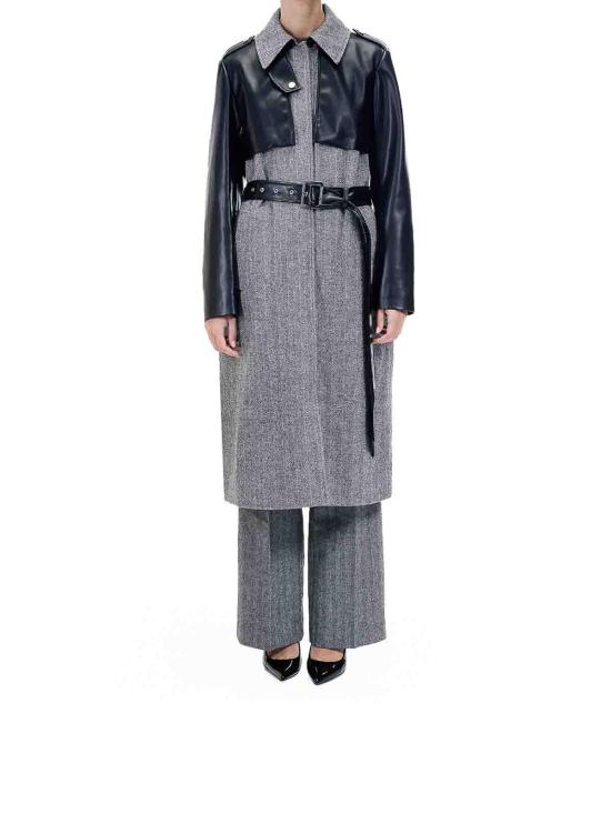 26FW 칼라거펠트 트렌치 코트 A4W15036262 Multicolour - KARL LAGERFELD