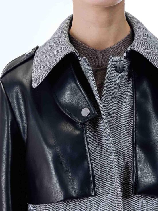 26FW 칼라거펠트 트렌치 코트 A4W15036262 Multicolour - KARL LAGERFELD