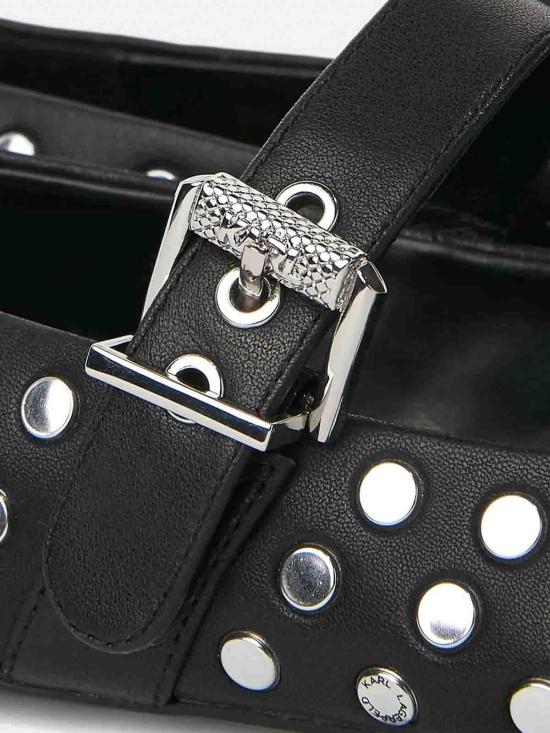 25FW 칼라거펠트 플랫 슈즈 KL4012700S Black - KARL LAGERFELD