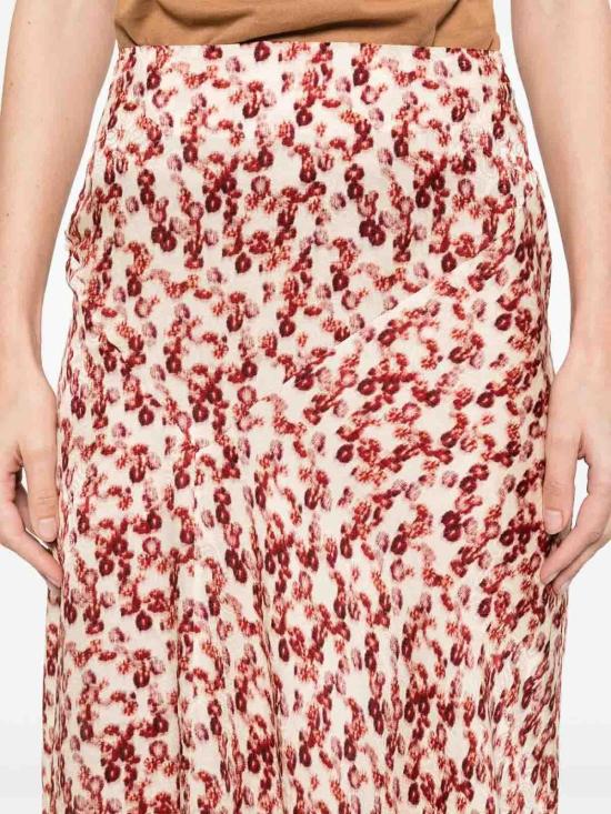 25FW 이자벨마랑 롱 스커트 JU0080FAC3J10I80GT Light Beige - ISABEL MARANT