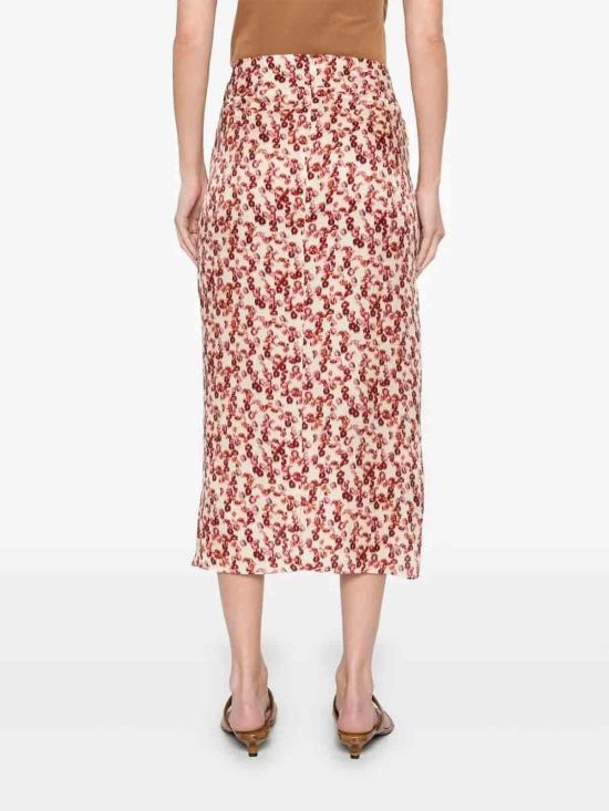 25FW 이자벨마랑 롱 스커트 JU0080FAC3J10I80GT Light Beige - ISABEL MARANT