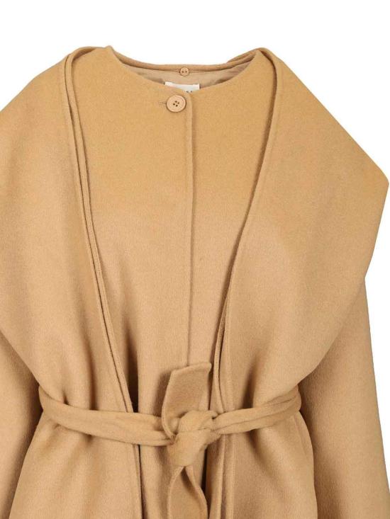 25FW 파로쉬 미디 스커트 D431773ILEAK25004 Beige - PAROSH