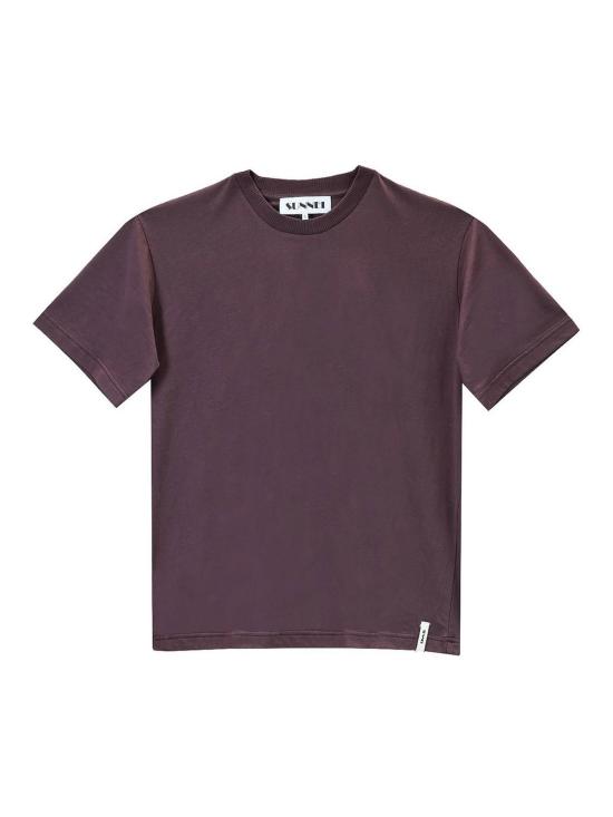 25FW 써네이 반팔 티셔츠 RTWXJER054 Dark Brown