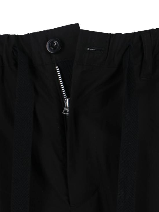 26SS 사카이 스트레이트 팬츠 26 03923M 001 Black - SACAI