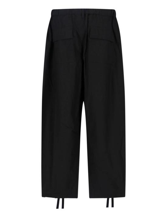 26SS 사카이 스트레이트 팬츠 26 03923M 001 Black - SACAI