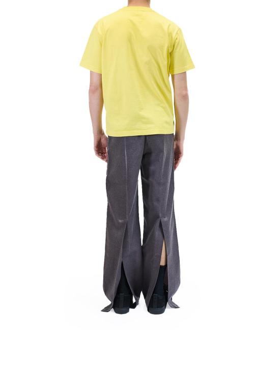 25FW 써네이 반팔 티셔츠 RTWXJER047 Yellow - SUNNEI